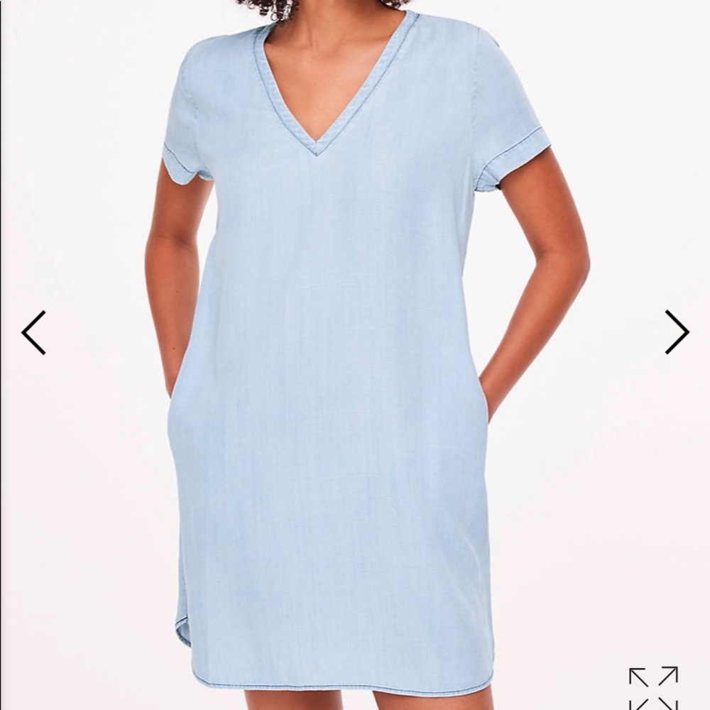 Loft Chambray Dress